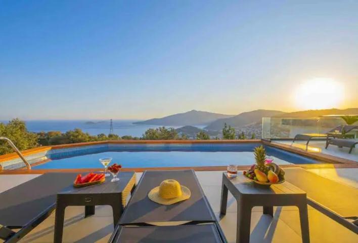 Sunset Premium Villa Kalkan Kas Bagian luar foto